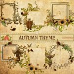 Autumn Thyme Clusters