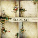 Hemingway Stacked Papers