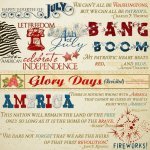 Glory Days WordArt