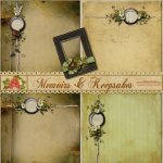 Memoirs & Keepsakes Memoryboards Set1