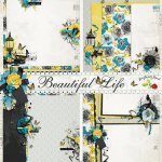 Beautiful Life Stacked Papers