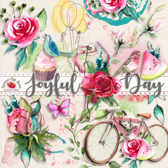Joyful Day Watercolor Set - Click Image to Close