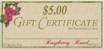 $5 Gift Certificate