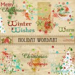 Holiday Wordart