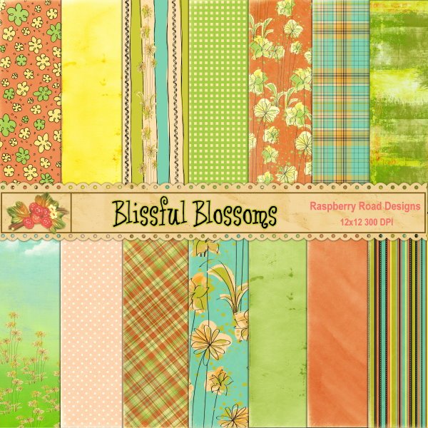 Blissful Blossoms Papers