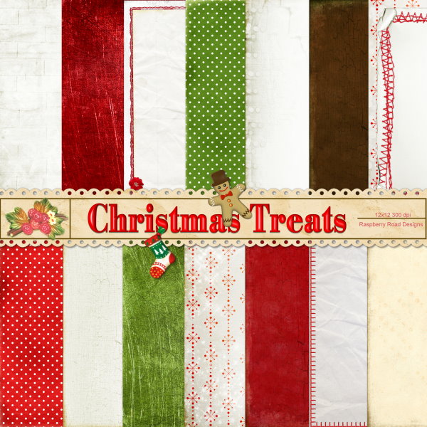 Christmas Treats Paper Set