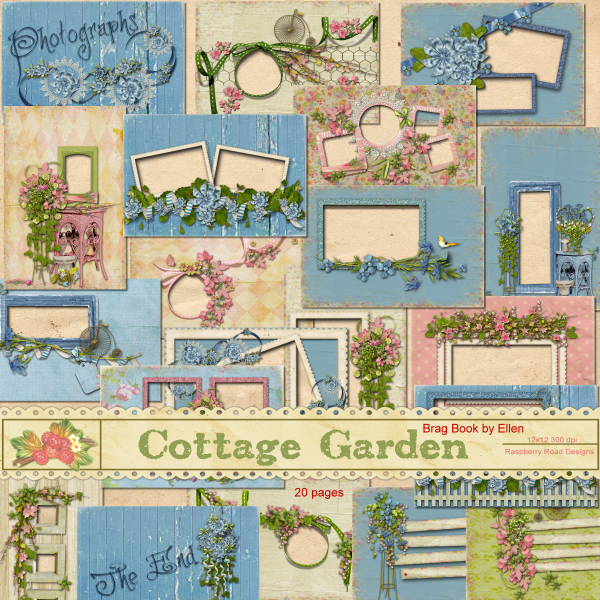 Cottage Garden Brag Book