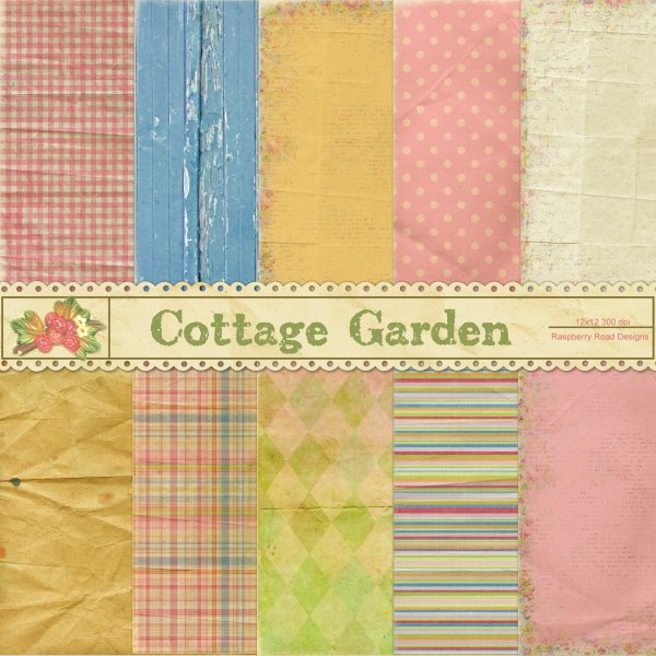 Cottage Garden Paper Set2