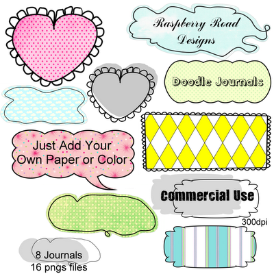 Doodle Journal Boxes