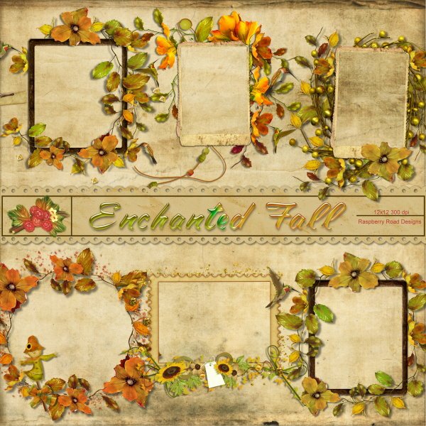 Enchanted Fall Cluster Collection