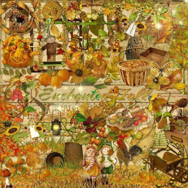 Enchanted Fall Embellishments