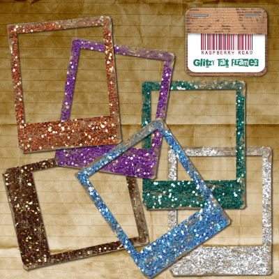 Glitzy Tat Frames