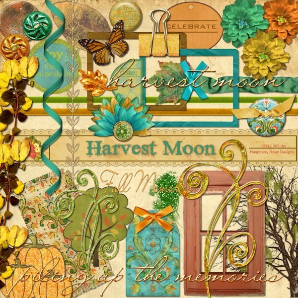Harvest Moon Element Set 1