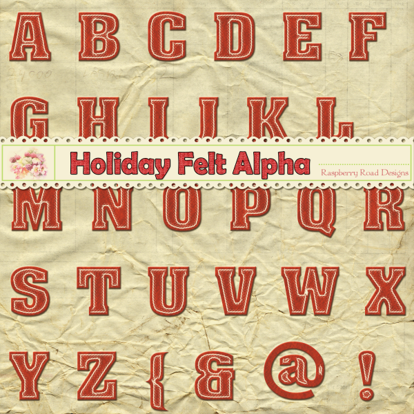 Holiday Felt Alpha