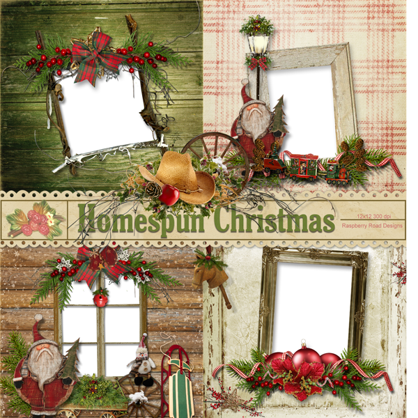 Homespun Christmas QP Set