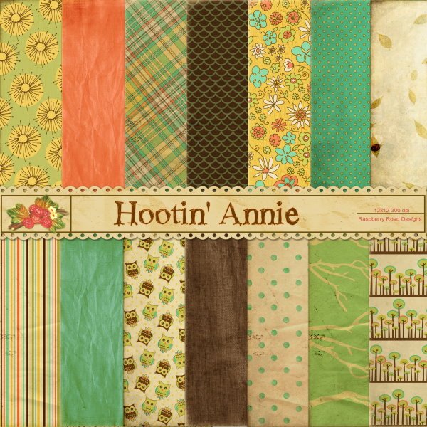 Hootin Annie Paper Set 2