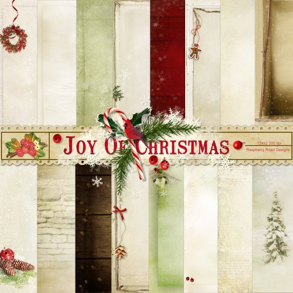 Joy Of Christmas Papers