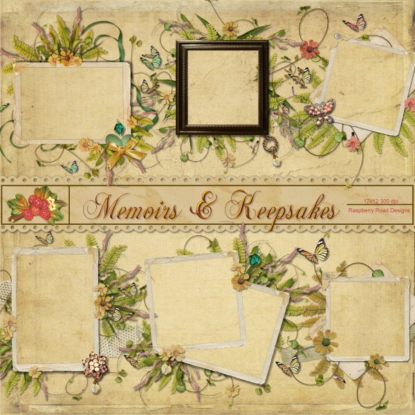 Memoirs & Keepsakes Cluster Set