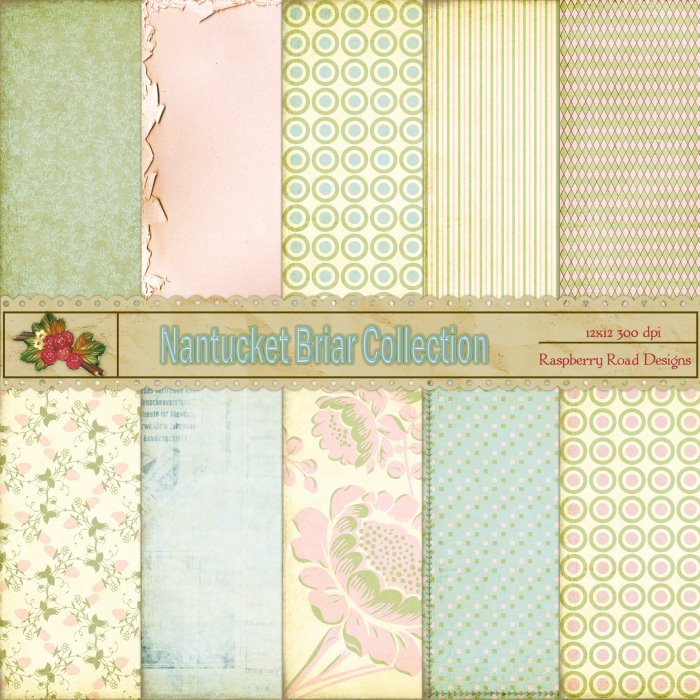 Nantucket Briar Paper Pack 2
