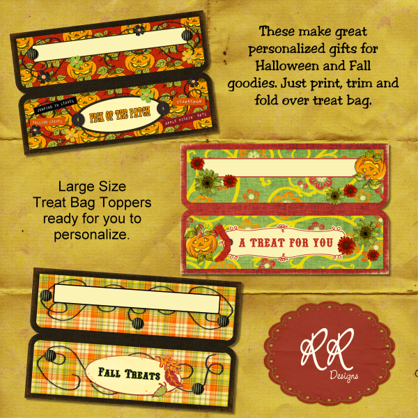 Pick of the Patch Treat Toppers