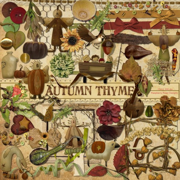 Autumn Thyme Elements