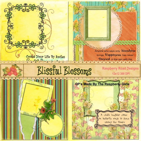 Blissful Blossoms QP Set 4