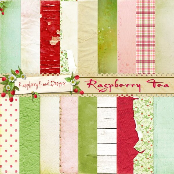 Raspberry Tea Papers