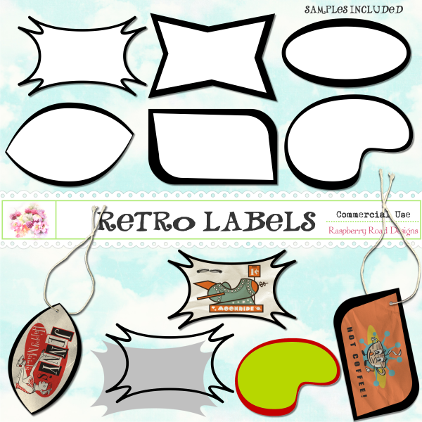Retro Labels