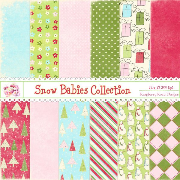 Snow Babies Paper Pack