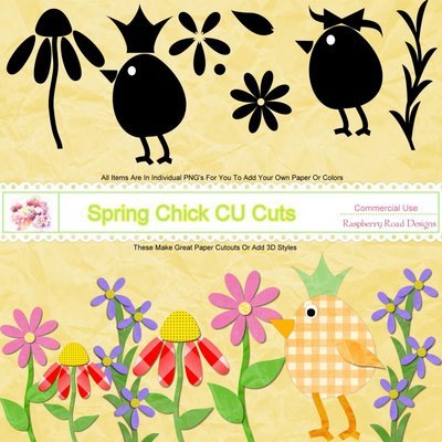 Spring Chick CU Cuts