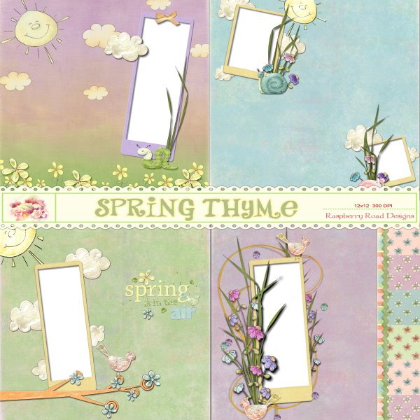 Spring Thyme QP Set